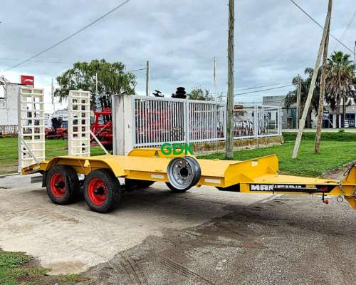 Carreton Tipo Trailer 6tn con Rampa Trasera . 4x2. Mancini