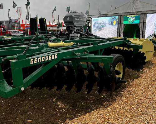 Genovese Rastra Excéntrica Pesada Modelo Grpv