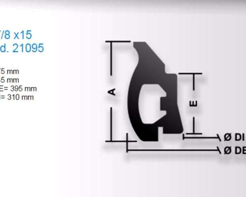 Rueda Niveladora 2 1/8x15 Tossolini