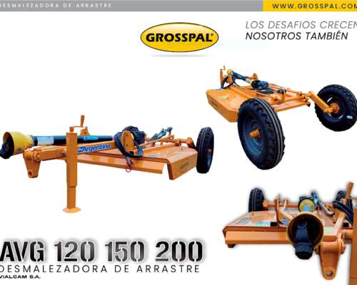 Desmalezadora Arrastre Grosspal 2.00 Mts