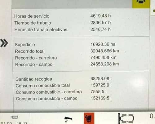 Cosechadora Claas Tucano 560 - Usada