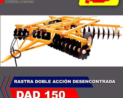 Rastra Campra Doble Accion Desencontrada DAD 150