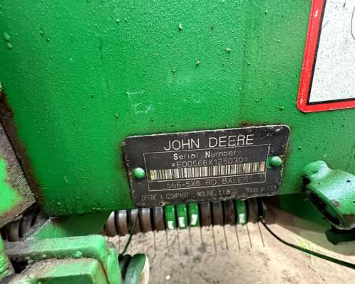 Roto Enfardadora Jhon Deere 566