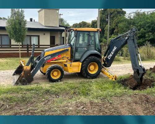 Pala y Retro John Deere 310k (id814)