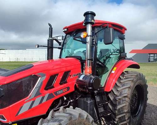 Tractor Traxor TD1004 4X4 100hp Cabina 3 Puntos