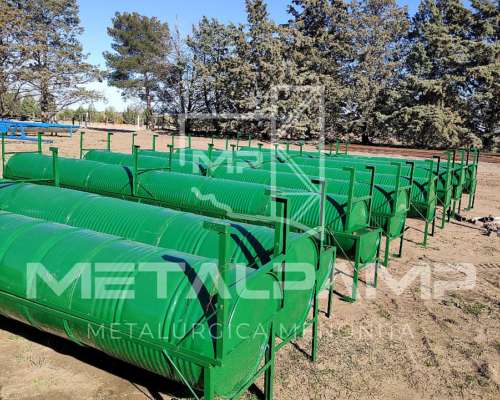 Comederos Lineales Tambor y Plástico .