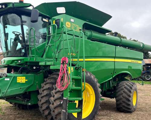 John Deere S770 DD 740 FD. M 3200 HS. R 2100 HS. Piloto
