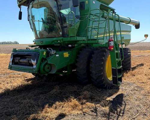 John Deere S770 SD 35d. año 2019. 3600hs. Draper 35p.