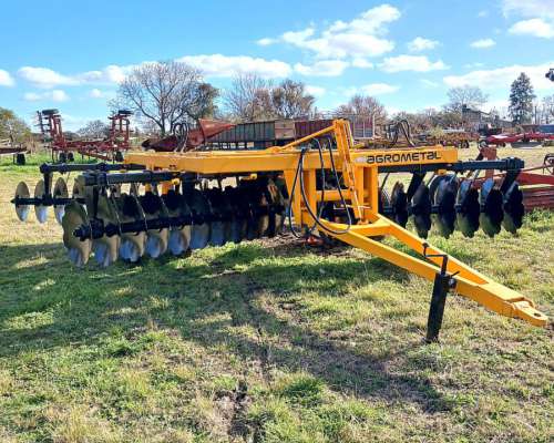 Rastra Desencontrada Agrometal de 40 Platos