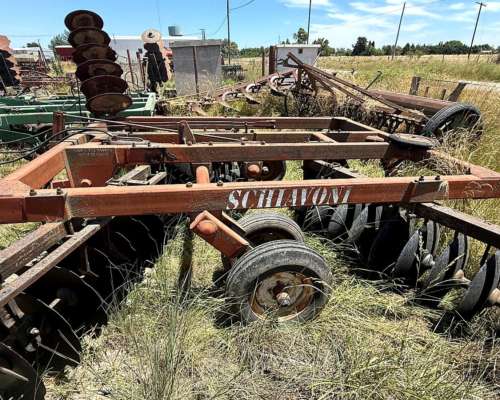 Rastra de Discos Schiavoni de 40 Discos Nuevos