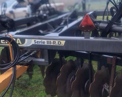Rastra de Disco Erca III RD, con Alas Rebatibles
