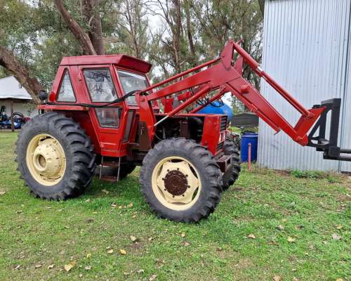 Tractor Fiatagri 880 DT con Pala Frontal