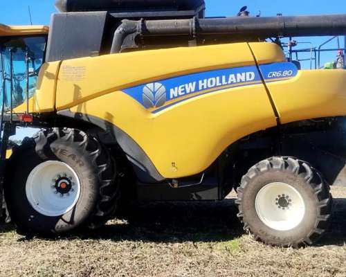 New Holland CR 6.80 con Drapper MC Don