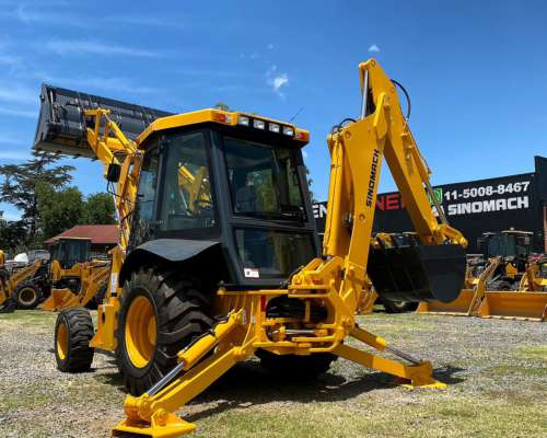 Pala Retroexcavadora Sinomach 630a Cummins 110hp
