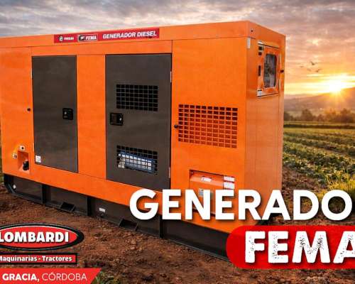 Generador Fema 150kw-187kva Nuevo