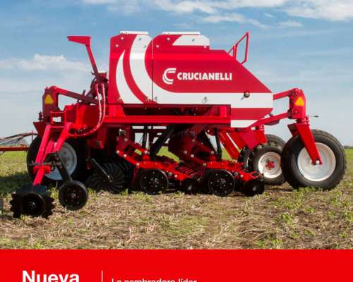 Sembradora Pionera-crucianelli Grano Fino y Pastura