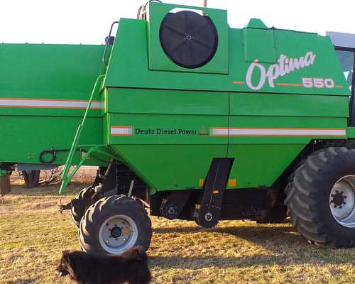 Cosechadora Agco Allis Optima 550, año 2004, 5.800 Hs Motor,