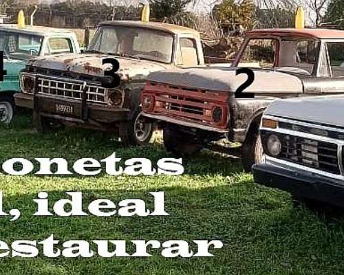 Camionetas Linea F 100.