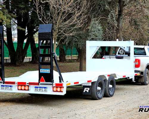 Trailer Semirremolque Balancin Homologado para 4 TN. 2 Ejes