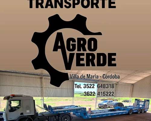 Transporte de Maquinaria Agricola Carreton