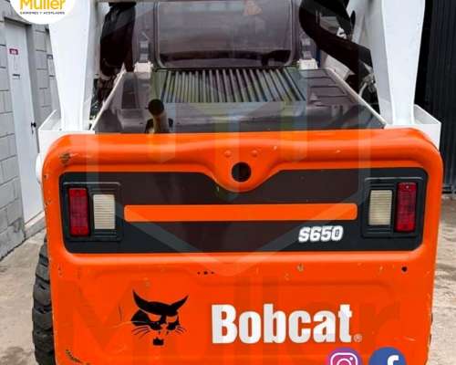 Minicargadora Bobcat S650 Modelo 2017