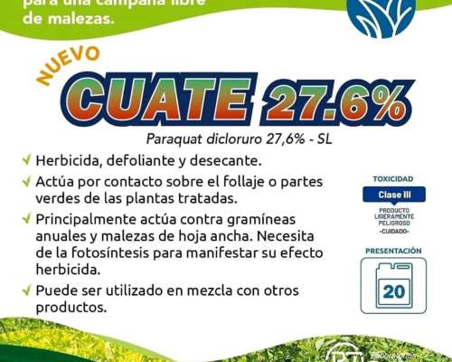 Herbicida Paraquat Entrega Inmediata
