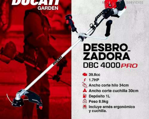 Desbrozadora DBC 4000 Ducati Agroclasic