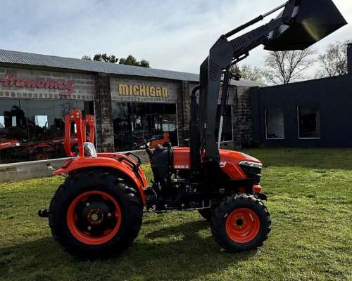 Hanomag 500/4 50hp 4X4 con Pala Cargadora Frontal Nuevo