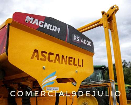 Sembradora Ascanelli Magnum RS 4000 Grano Fino - 9 de Julio