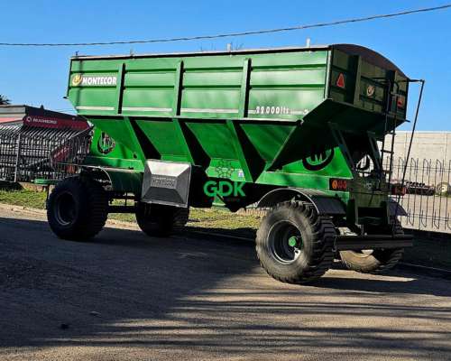 Acoplado Semilla Fertilizante 22 TN C/balanza. Montecor