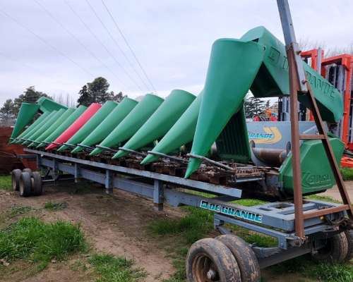 Cabezal Maicero de Grande de 12 a 70 con Carro Transportador