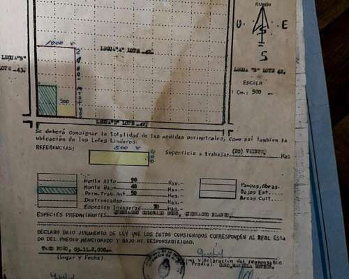 Vendo o Permuto Campo en Taco Pozo