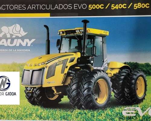 Pauny 500 EVO y 540 EVO Nuevos Entrega Inmediata