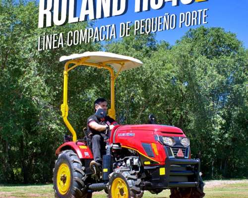Tractor Roland H040 Serie e 4wd Ruedas Agrícolas
