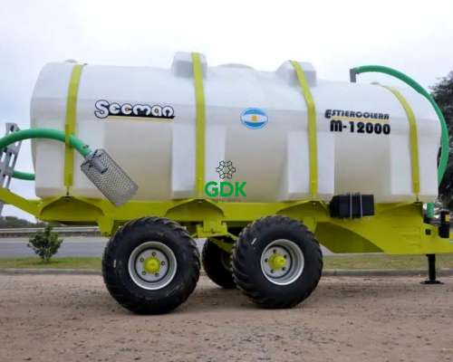 Estercolera con Bomba Lobular M-12.000 - Secman