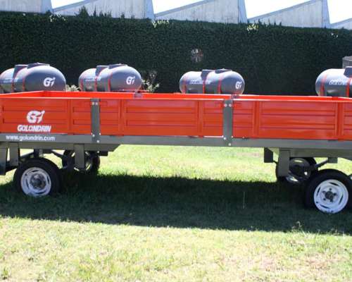 Acoplado con Barandas - 2,2 X 4,5 Mts