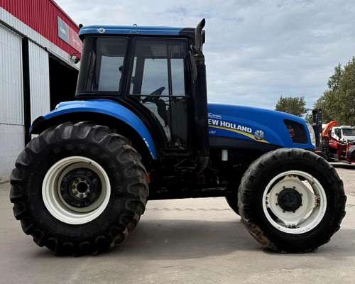 Tractor New Holland T6.130, Cabina Soid S/aa, año 20017