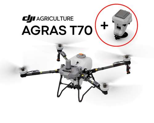 Drone DJI Agras T70p + Tanque de Sólido - Akron