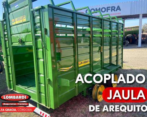 Acoplado Jaula para Hacienda 4x2mts - Disponible