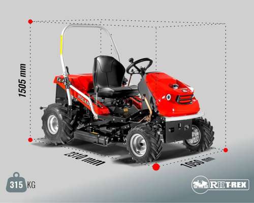Tractor Desmalezador Roland H 23hp T-rex 2wd