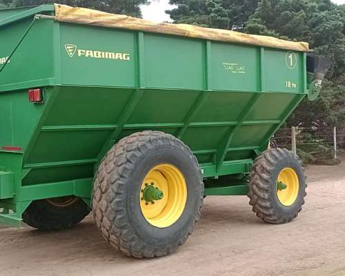 _ Tolva Autodescargable de 18 TN. Fabimag. Balanza Hook. año