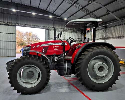 Tractor Massey Ferguson MF 6712 Plataformado 120hp 4X4 0km