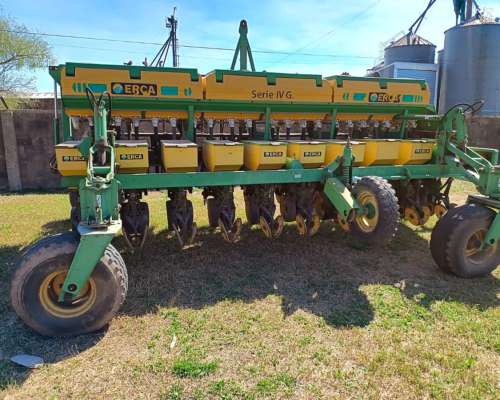 Sembradora Erca 2004 con Doble Fertilización y Kit de Trigo