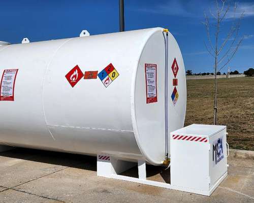 Tanque de Combustible 15.000 Litros + Kit + Gabinete