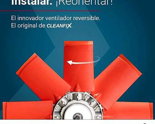Ventilador Reversible Cleanfix Kit New Holland T7.240
