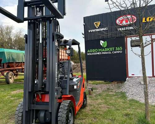 🔸 Autoelevador Lonking Lg25dt Capacidad 2.5 TN