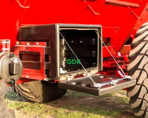 Tolva Autodescargable CRV 35 C/goma y Balanza Ombu.