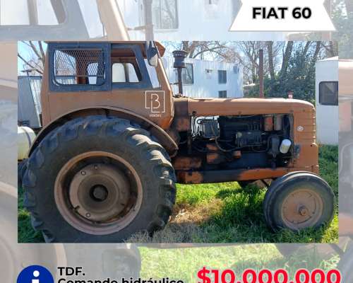Fiat 60 con Hidráulico.