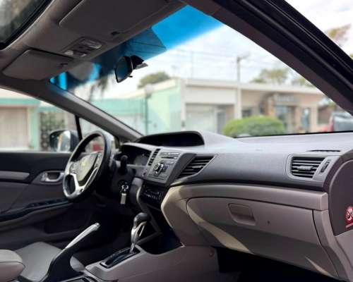 Honda Civic EXS A/T año 2013 Negro Super Recomendable