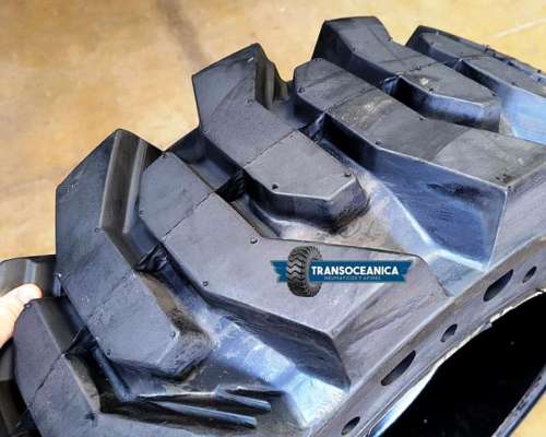 Cubierta + Llanta 10-16.5 Maciza Solida Minipala Minicargado